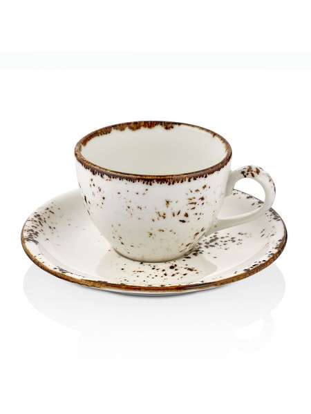 Чайная пара Elegance 220мл, фарфор, By Bone. (81229222)