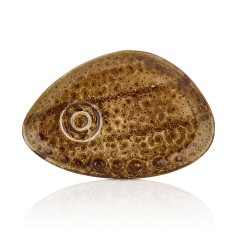 Блюдце 25*17 cм, (для чашки 81229383) фарфор, серия Cowry Yellow, By Bone. (81229382)