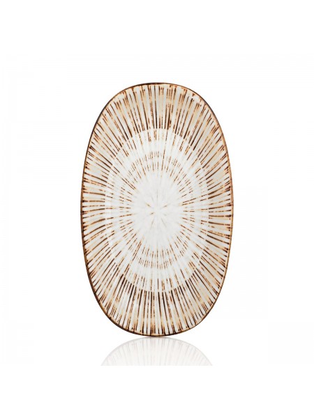 Блюдо овальное 19 cм, фарфор, серия Legna, By Bone. (81229392)