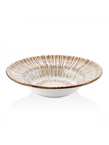 Тарелка для пасты,супа 25 cм, 400 мл, фарфор, серия Legna, By Bone. (81229395)