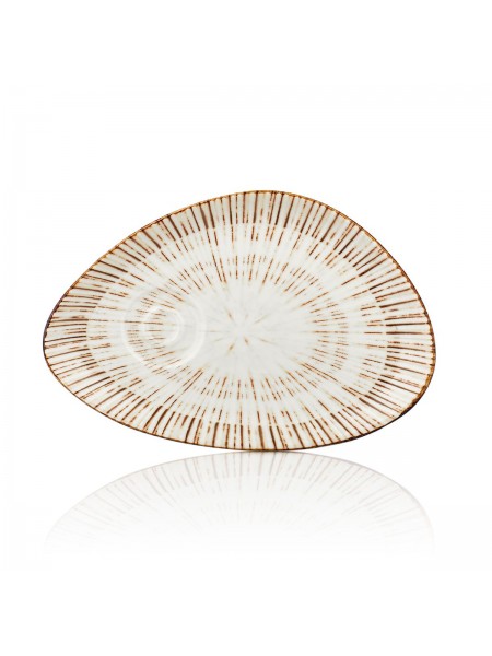 Блюдце 25*17 см,(для чашки 81229327) фарфор, серия Legna, By Bone. (81229401)