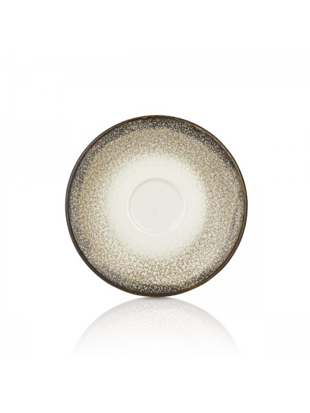 Блюдце для кофейной чашки d=12 cм, фарфор, серия Tinta Spazio, By Bone., (81229461)