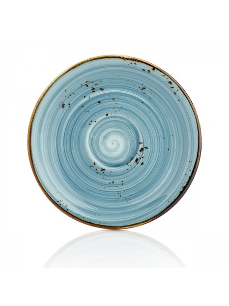 Блюдце к чайной чашке (81229469,81229470) d=16 cм, серия Infinity фарфор By Bone. (81229472)