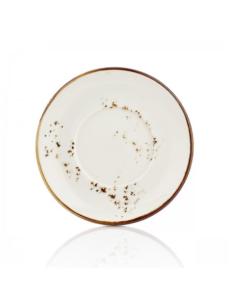 Блюдце кофейное d=12 cм, серия Elegance фарфор, By Bone. (81229478)