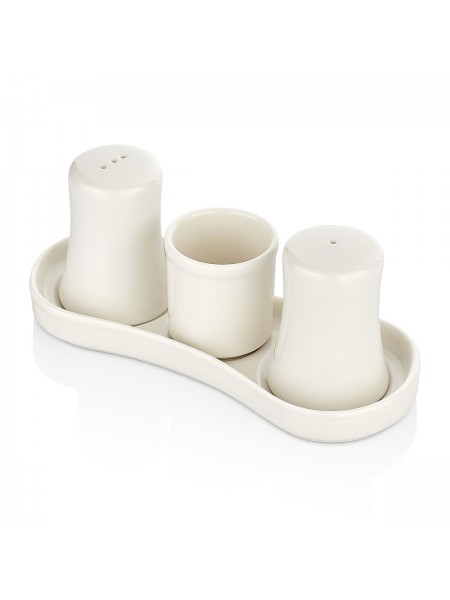 Набор для специй 4 предмета, фарфор, 20*8см, серия Arel, By Bone. (81229551)