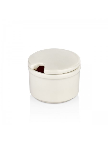 Сахарница с крышкой 130 мл, фарфор, серия Arel, By Bone. (81229554)