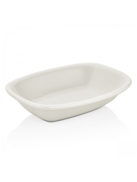 Салатник прямоугольный 20 cм, 450мл, фарфор, серия Arel, By Bone. (81229715)