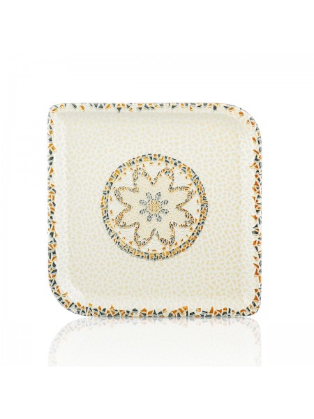 Тарелка квадратная d=28*28 cм, фарфор, серия TESSERA, By Bone. (81229730)