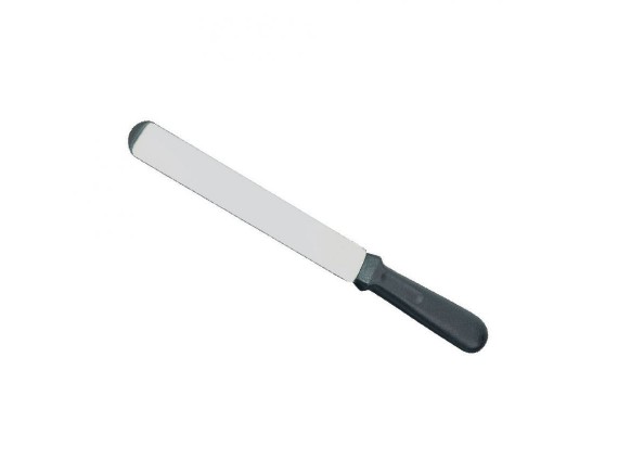 Лопатка кондитерская прямая, металлическая, с пластиковой ручкой, L=30 см, Proff Cuisine. (81240068)