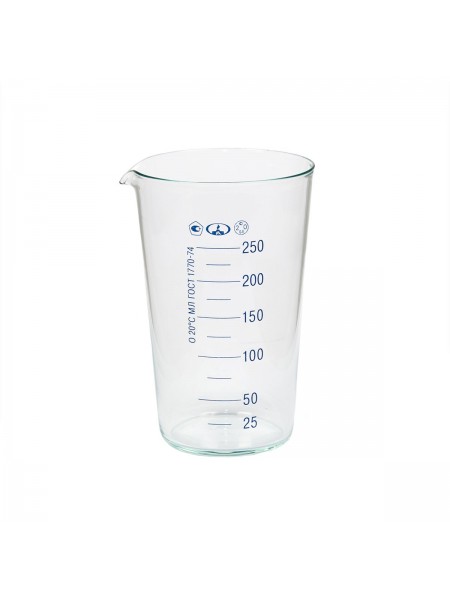 Мензурка 250 мл, ГОСТ-1770-74, стеклянная, МиниМед. (81253326)