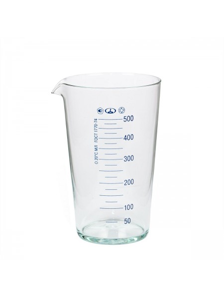 Мензурка 500 мл, ГОСТ-1770-74, стеклянная, МиниМед. (81253327)