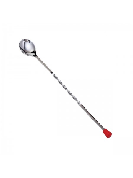 Ложка барная, 30,5 см, с пластиковой кнопкой, нержавеющая сталь, Proff Cuisine. (81259018)