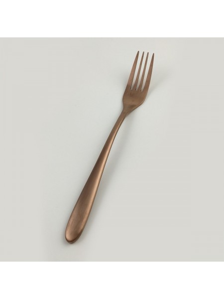 Вилка столовая, покрытие PVD, цвет матовая медь, серия Alessi-Copper, Proff Cuisine. (81280006)