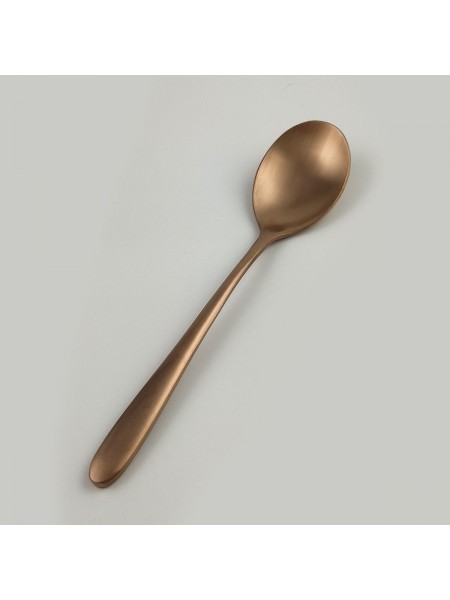 Ложка столовая, покрытие PVD, цвет матовая медь, серия Alessi-Copper, Proff Cuisine. (81280007)
