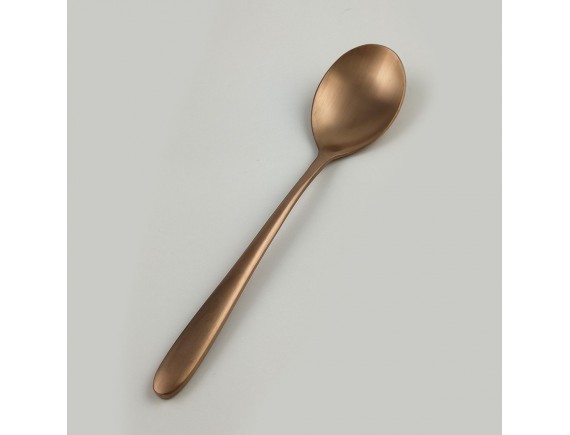 Ложка столовая, покрытие PVD, цвет матовая медь, серия Alessi-Copper, Proff Cuisine. (81280007)