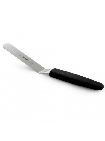 Лопатка поварская, угловая, нержавеющая сталь, рабочая поверхность 9.5х2см, L-21.5 см, пластиковая ручка, Giesser. (8235 12)