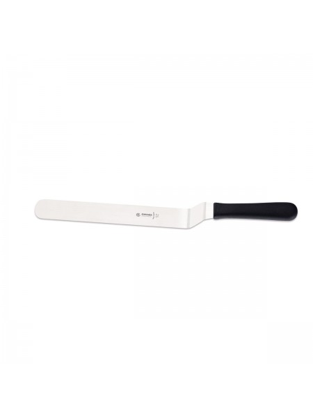 Лопатка поварская, угловая, нержавеющая сталь, рабочая поверхность 26х3.5 см, L-43,5 см, пластиковая ручка, Giesser. (8235 31)