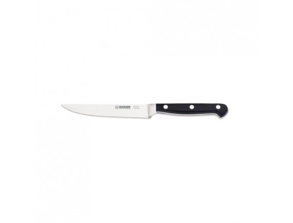 Нож стейковый Classic, 12 см, черная ручка POM, Giesser. (8242 12)