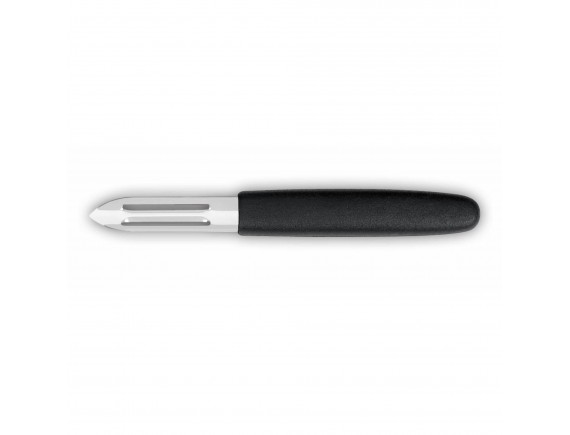 Кухонный нож - экономка, черная ручка, Giesser. (8249)