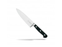 Профессиональный кованный поварской шеф нож Classic, 15 см, черная ручка POM, Giesser. (8280 15)