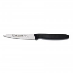Нож кухонный профессиональный 10 см, для чистки и фигурной нарезки овощей и фруктов, ручка п/п, Giesser. (8315 sp 10)