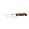 Профессиональный поварской шеф нож, 16см, ручка коричневая TPE, Giesser. (8455 16 br)