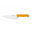 Профессиональный поварской шеф нож, 16см, ручка желтая TPE, Giesser. (8455 16 g)