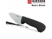 Профессиональный поварской шеф нож, 20 см, ручка TPE черная, Giesser. (8455 20)