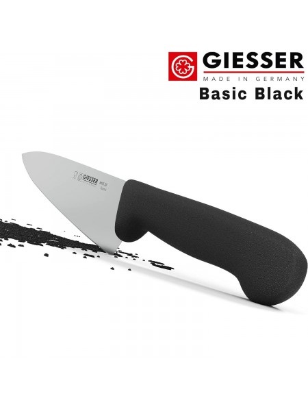 Профессиональный поварской шеф нож, 20 см, ручка TPE черная, Giesser. (8455 20)