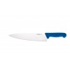 Профессиональный поварской шеф нож, 26 см, ручка TPE синяя, Giesser. (8455 26 b)