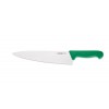 Профессиональный поварской шеф нож, 26 см, ручка TPE зеленая, Giesser. (8455 26 gr)