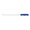 Нож для разделки лосося профессиональный, 31 см, ручка TPE синяя, Giesser. (8475 31 b)