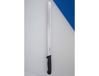Нож для разделки лосося профессиональный, 31 см, лезвие с желобками, ручка TPE, Giesser. (8475 wwl 31)