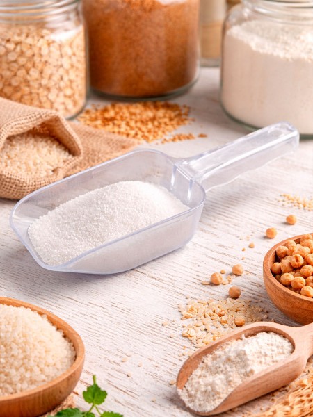 Совок для сыпучих продуктов 0,36 л, поликарбонат, прозрачный, Welshine. (8602C)