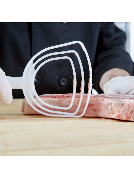 Скребок для удаления костяной пыли с мяса, пластик, Giesser. (896612)