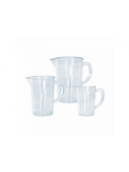 Мерный кувшин для жидкостей и муки, 1л (поликарбонат) Proff Cuisine. (90001143)