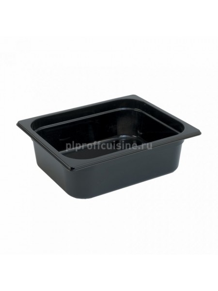 Гастроемкость, цвет черный, поликарбонат 1/2-150, Proff Cuisine. (91001088)
