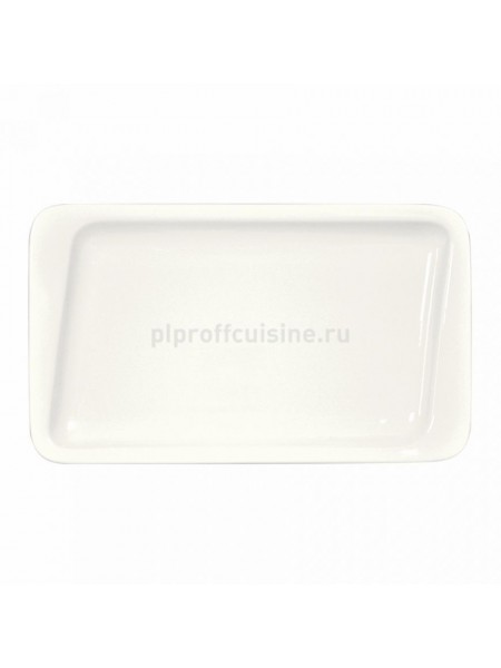 Блюдо прямоугольное смещен.дно 35*21 см, Kunst Werk «Black Label», Proff Cuisine. (91623110)