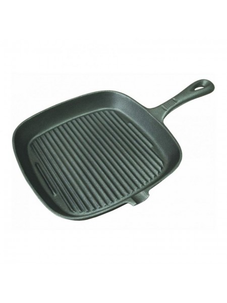 Сковорода чугунная гриль, 24х24 см, Proff Cuisine. (92001012)