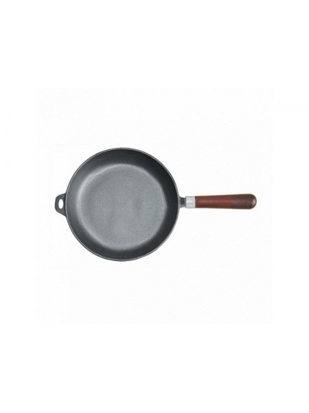 Сковорода профессиональная чугунная, с деревянной ручкой D=20 cм, Proff Cuisine. (92001131)