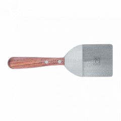 Лопатка кухонная металлическая «Proff Chef Line» с деревянной ручкой, L=9см, Proff Cuisine. (92001309)