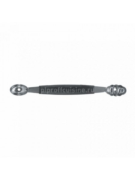 Ложка шато овальная для карвинга овощей и фруктов двухсторонняя, d=2,6/3 см 