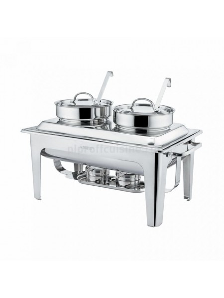 Мармит сервировочный суповой, «Sunnex» (два резервуара по 4 л) 66х37х38 см, Proff Cuisine. (92001520)