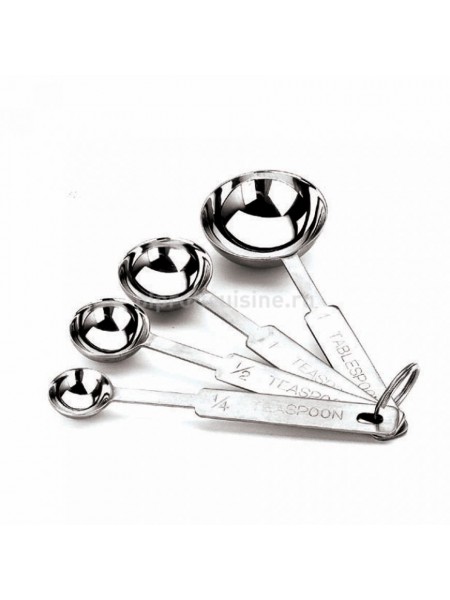 Набор мерных ложек, нержавеющая сталь (1,25/2,5/5/15ml), Proff Cuisine. (93000008)