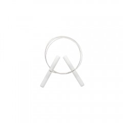 Струна для резки сыра, 120 см, нержавеющая сталь, с 2 пластиковыми ручками, Giesser. (9493)