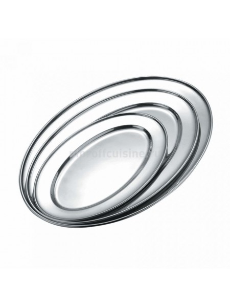 Сервировочное блюдо металлическое овальное, 50 cм - Sun, Proff Cuisine. (95001023)
