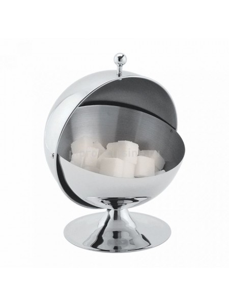 Сахарница металлическая «Шар» с откидной крышкой, 300 мл, Proff Cuisine. (95001167)