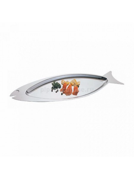 Блюдо сервировочное, «Рыба» нержавеющая сталь, 66x22,5 cм «Regent», Proff Cuisine. (95001174)