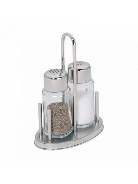 Набор для специй «Regent» два предмета на подставке с ручкой, Proff Cuisine. (95001184)