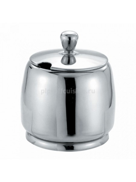 Сахарница металлическая SUNNEX с крышкой, 280 мл, Proff Cuisine. (95001211)